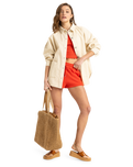 The Roxy Spotless Sunnies Beach Bag in Natural