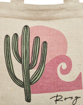 Drink The Wave Beach Bag in Natural