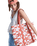 Gold Dust Girl Beach Bag in Ginger Spice Flora