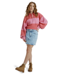 The Roxy Womens Rain Mini Skirt in Beau Blue
