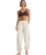 The Roxy Womens Essential Energy Joggers in Whisper White