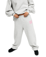 The Roxy Womens Surf Doll Fleece Joggers in Light Grey Heather