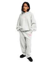 The Roxy Womens Surf Doll Fleece Joggers in Light Grey Heather