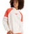 The Roxy Womens Essential Energy Blockd Hoodie in Egret