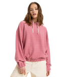 The Roxy Womens Taste Of Sun Hoodie in Heather Rose