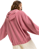 The Roxy Womens Taste Of Sun Hoodie in Heather Rose