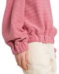The Roxy Womens Taste Of Sun Hoodie in Heather Rose