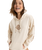 The Roxy Womens Surf Stoked Terry Vintage Hoodie in Parchment