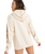 The Roxy Womens Surf Stoked Terry Vintage Hoodie in Parchment