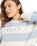The Roxy Womens Strictly Stripes Oversized Sweatshirt in Skyway