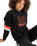 The Roxy Womens Essential Energy Sweatshirt in True Black