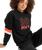 The Roxy Womens Essential Energy Sweatshirt in True Black