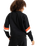 The Roxy Womens Essential Energy Sweatshirt in True Black