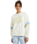 The Roxy Womens Essential Energy Sweatshirt in Egret