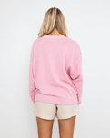 Lineup Terry Sweatshirt in Bleached Mauve