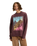 The Roxy Womens Lineup Sweatshirt in Huckleberry