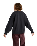 The Roxy Womens Lineup Sweatshirt in Anthracite