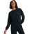 The Roxy Womens Surfing By Moonlight Sweatshirt in Anthracite