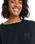 The Roxy Womens Surfing By Moonlight Sweatshirt in Anthracite