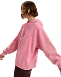 The Roxy Womens Lineup Oversized Hoodie in Pink Cosmos