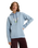 The Roxy Womens Surf Stoked Art Hoodie in Blue Blizzard