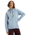 The Roxy Womens Surf Stoked Art Hoodie in Blue Blizzard