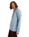 The Roxy Womens Surf Stoked Art Hoodie in Blue Blizzard