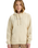The Roxy Womens Surf Stoked Brushed Hoodie in Parchment