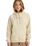 The Roxy Womens Surf Stoked Brushed Hoodie in Parchment