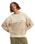 The Roxy Womens Gone Wild Sweatshirt in Parchment Animal Floral