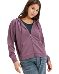 Surfing By Daylight Full Zip Hoodie in Huckleberry