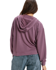 Surfing By Daylight Full Zip Hoodie in Huckleberry