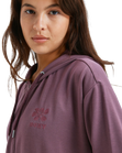 Surfing By Daylight Full Zip Hoodie in Huckleberry