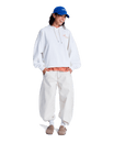 Lineup Oversized Hoodie in Coconut Milk