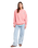 The Roxy Womens Lineup Oversized Sweatshirt in Plumeria