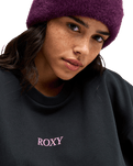 The Roxy Womens Lineup Sweatshirt in Anthracite