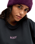 The Roxy Womens Lineup Sweatshirt in Anthracite