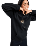 The Roxy Womens Surf Stoked Hoodie in Anthracite