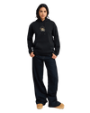 The Roxy Womens Surf Stoked Hoodie in Anthracite