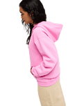 The Roxy Womens Surf Stoked Hoodie in Fuchsia Pink