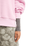 The Roxy Womens Solar Rush Sweatshirt in Pink Lavender
