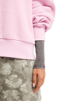 The Roxy Womens Solar Rush Sweatshirt in Pink Lavender