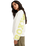 The Roxy Womens Frostbeam Sweatshirt in Coconut Milk