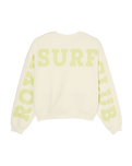 The Roxy Womens Frostbeam Sweatshirt in Coconut Milk