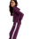 The Roxy Womens Beachy Keen Zip Hoodie in Blackberry Wine