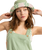 The Roxy Womens Jasmine Paradise Bucket Hat in Basil Party Waves