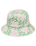 The Roxy Womens Jasmine Paradise Bucket Hat in Basil Party Waves