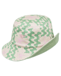 The Roxy Womens Jasmine Paradise Bucket Hat in Basil Party Waves