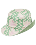The Roxy Womens Jasmine Paradise Bucket Hat in Basil Party Waves