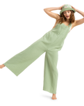 The Roxy Womens Jasmine Paradise Bucket Hat in Basil Party Waves